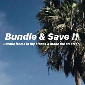 Bundle and make me an offer!